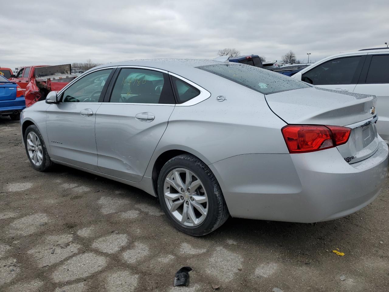 2017 Chevrolet Impala Lt Серебряный vin: 2G1105SAXH9168780