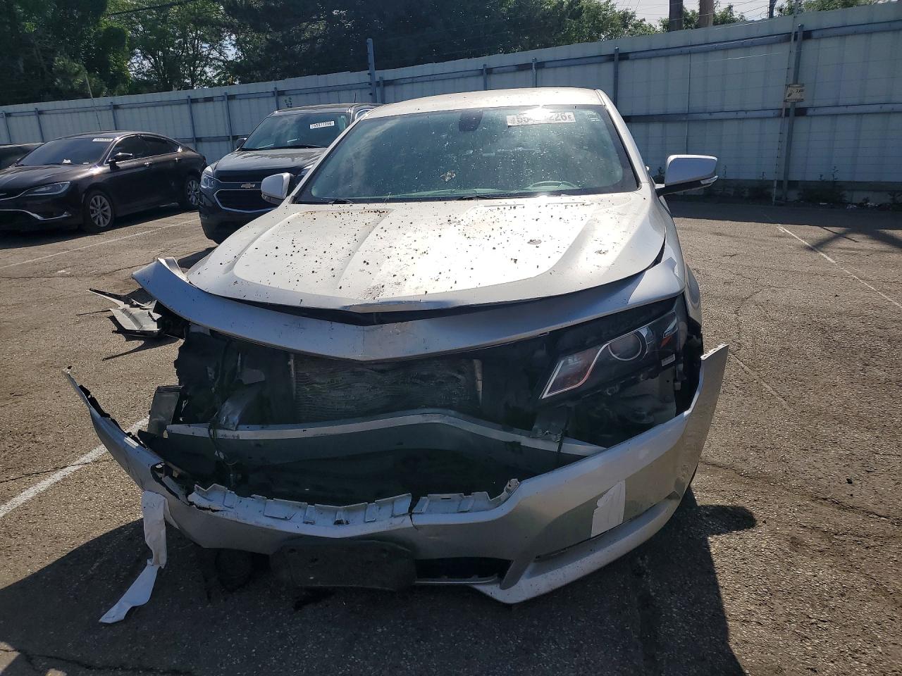 2016 Chevrolet Impala Lt Silver vin: 2G1115S33G9121569