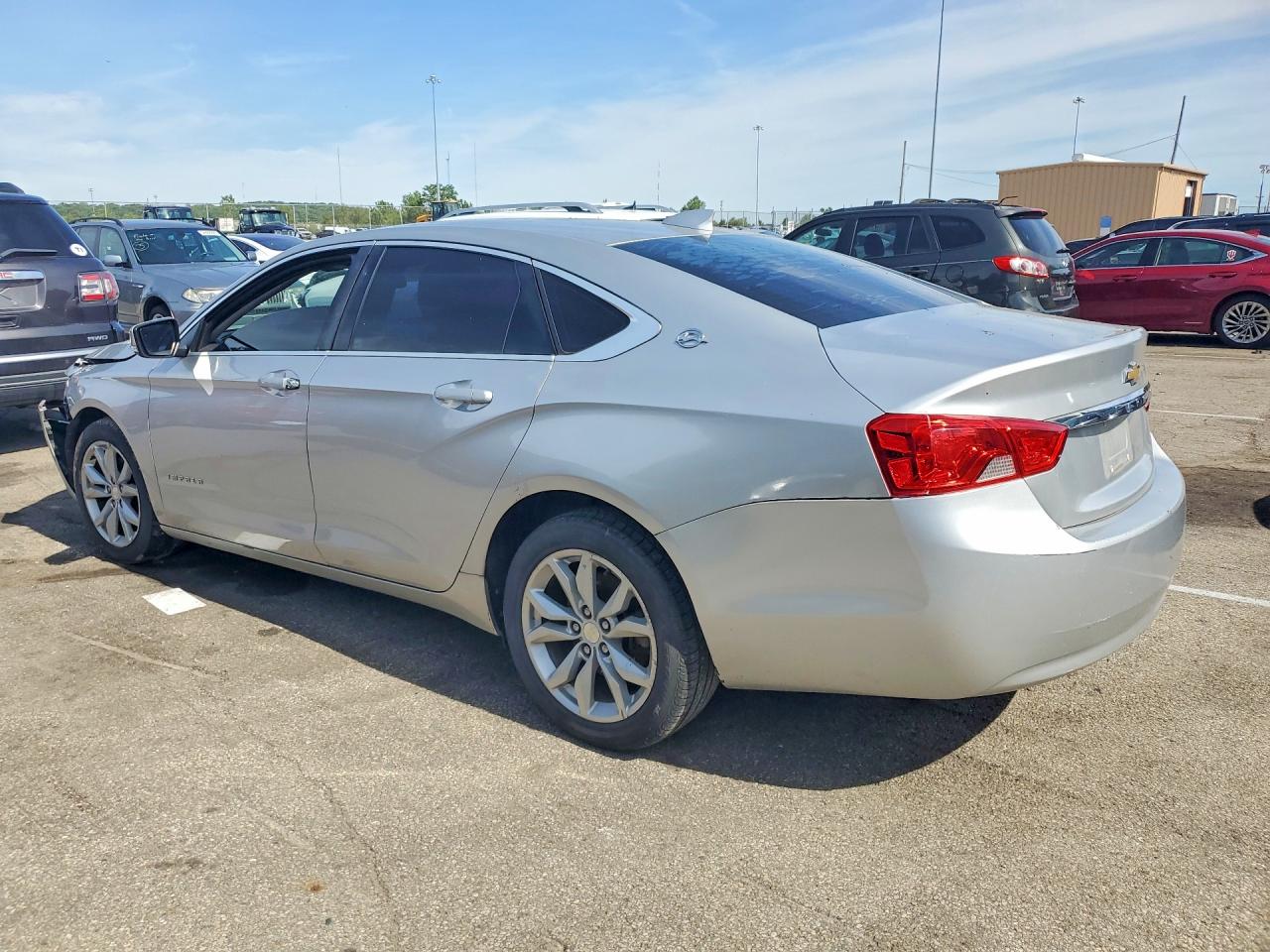 2016 Chevrolet Impala Lt Silver vin: 2G1115S33G9121569