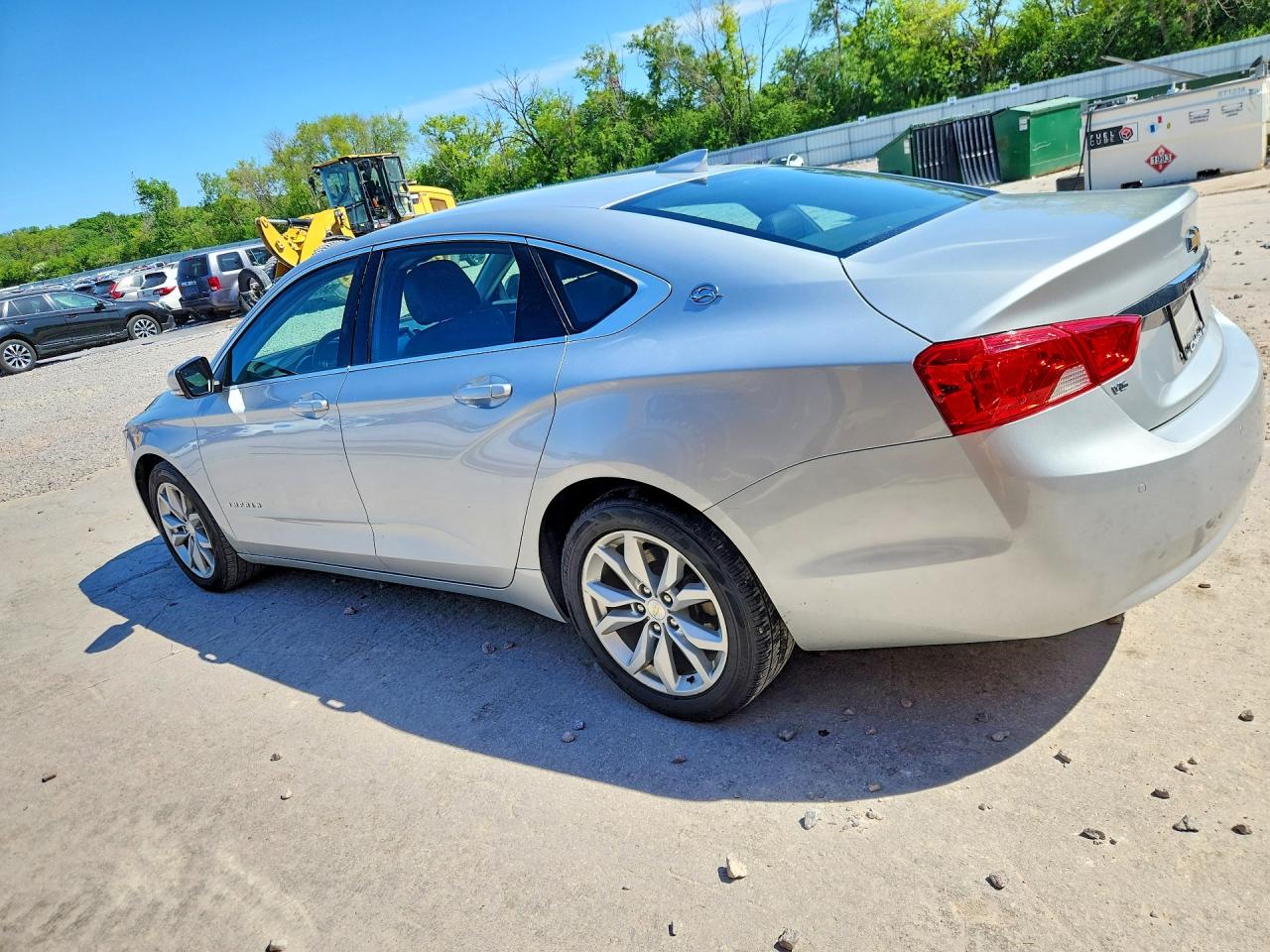 2016 Chevrolet Impala Lt Silver vin: 2G1115S35G9141175