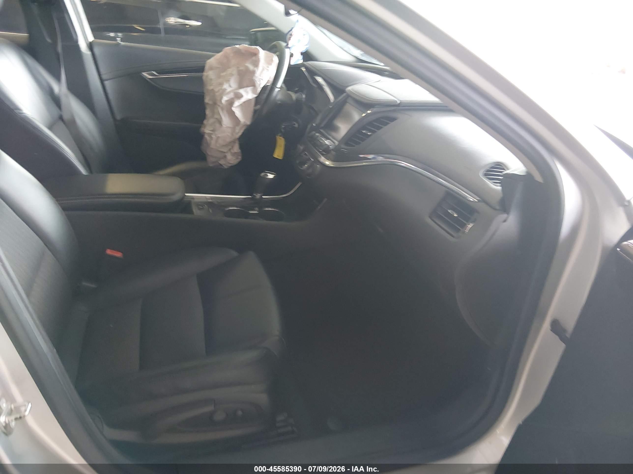 2016 Chevrolet Impala 2lt Серебряный vin: 2G1115S37G9158656