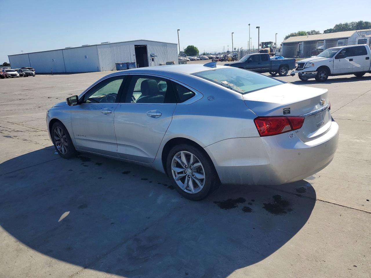 2016 Chevrolet Impala Lt Silver vin: 2G1115S3XG9156450