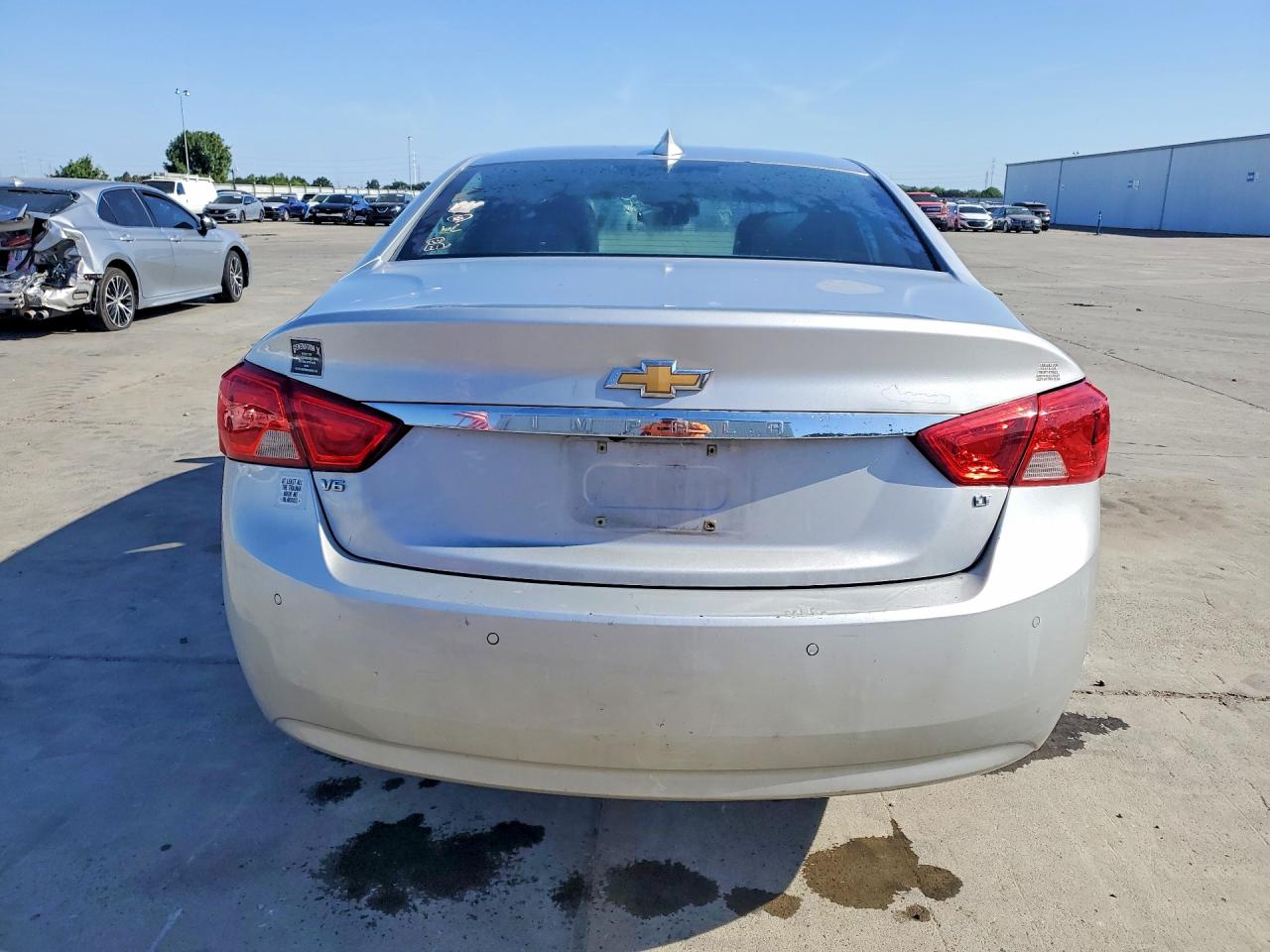 2016 Chevrolet Impala Lt Silver vin: 2G1115S3XG9156450