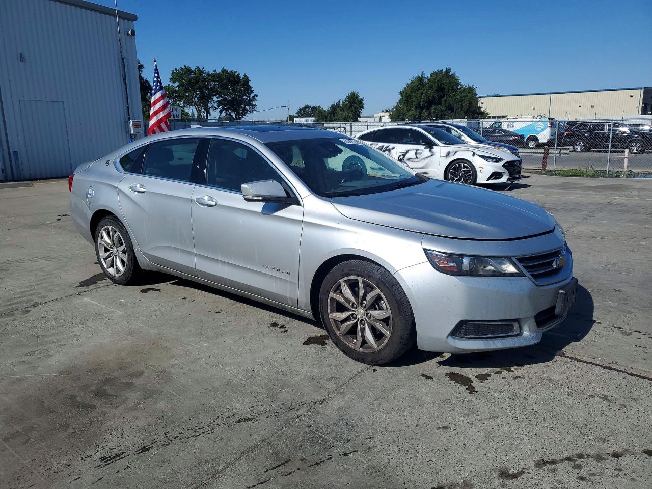 2016 Chevrolet Impala Lt Silver vin: 2G1115S3XG9156450
