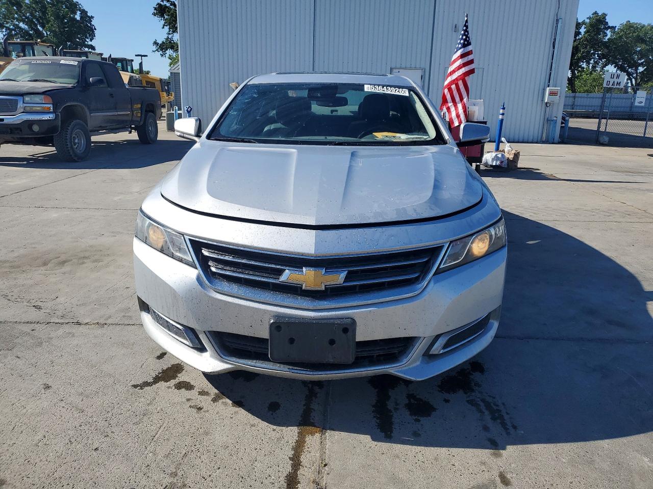 2016 Chevrolet Impala Lt Silver vin: 2G1115S3XG9156450