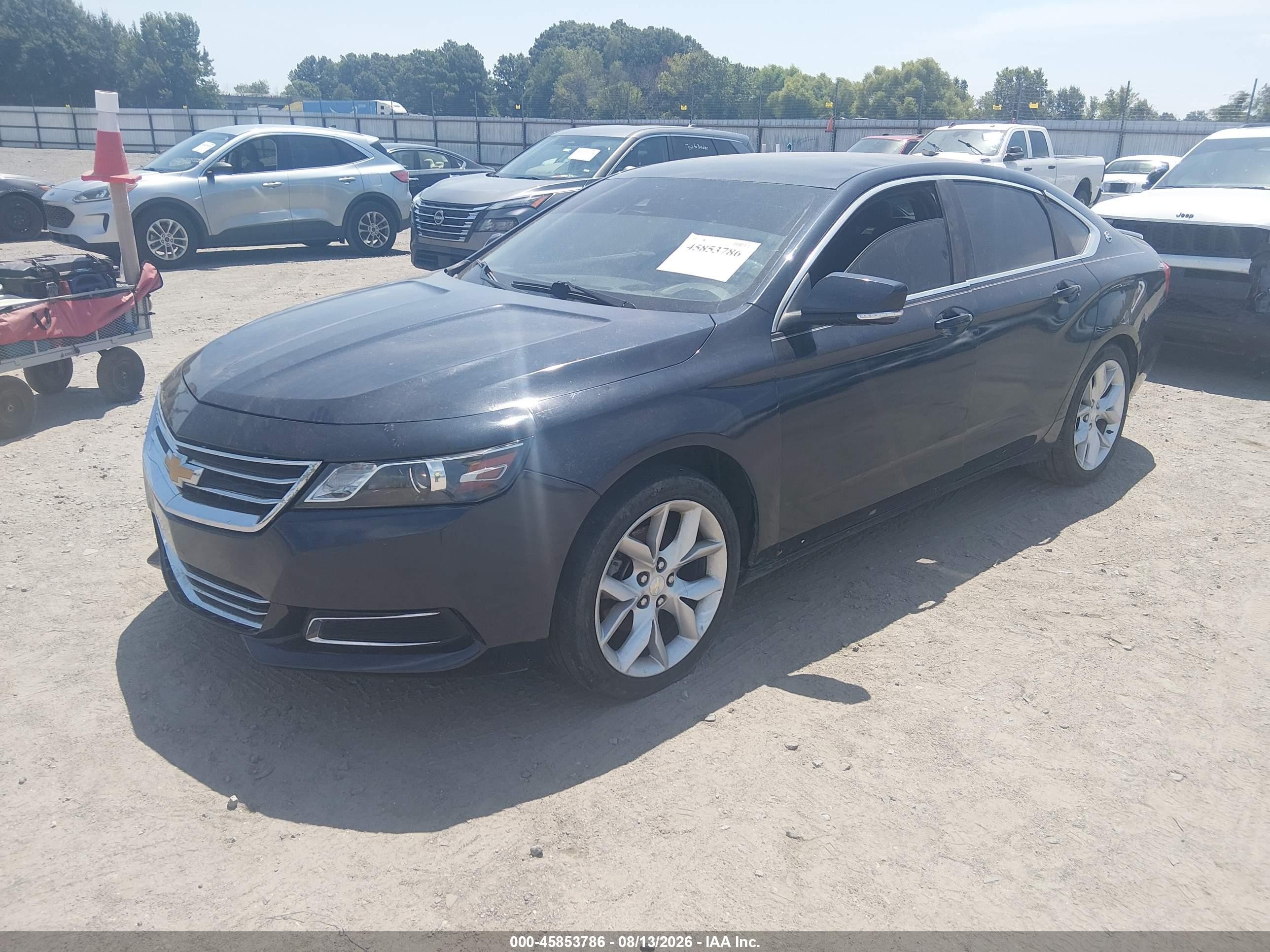 2014 Chevrolet Impala 1lt Dark Blue vin: 2G1115SL0E9116133