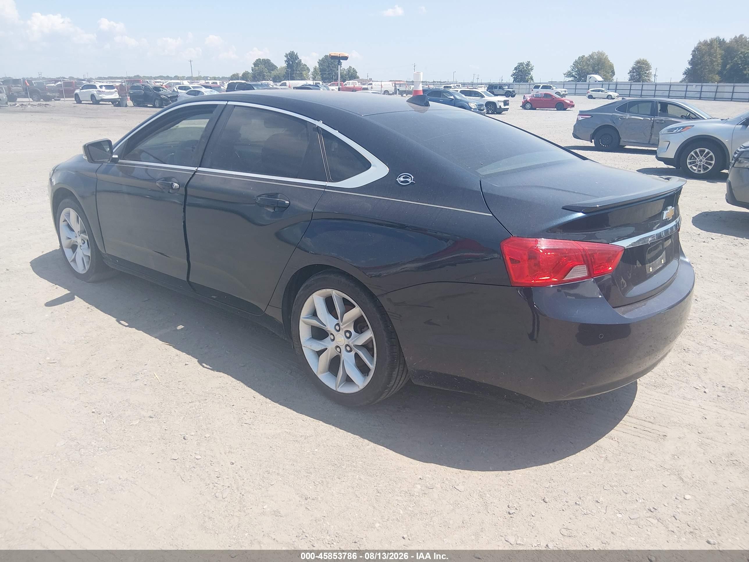 2014 Chevrolet Impala 1lt Dark Blue vin: 2G1115SL0E9116133