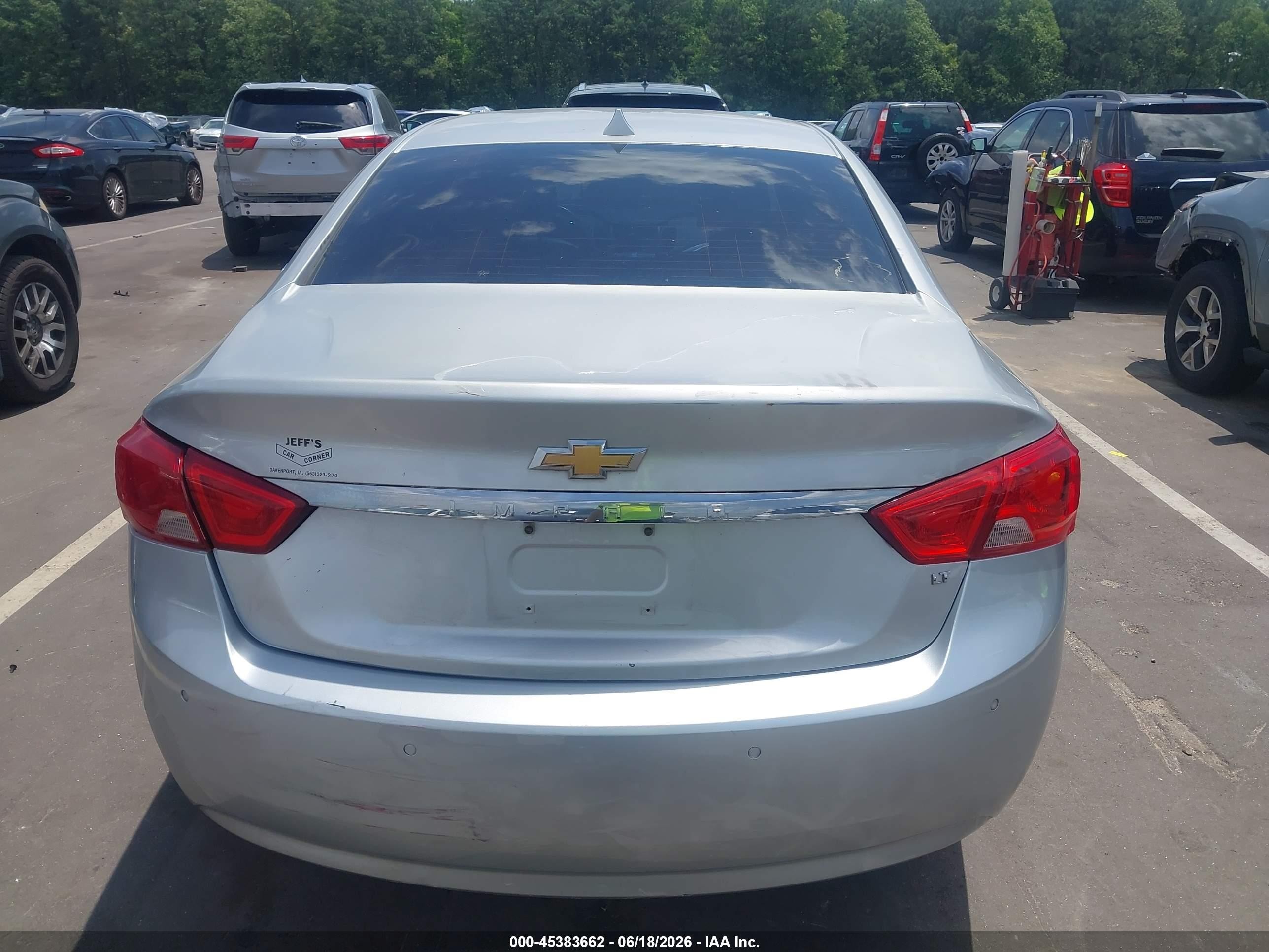 2014 Chevrolet Impala 1lt Silver vin: 2G1115SL0E9181029