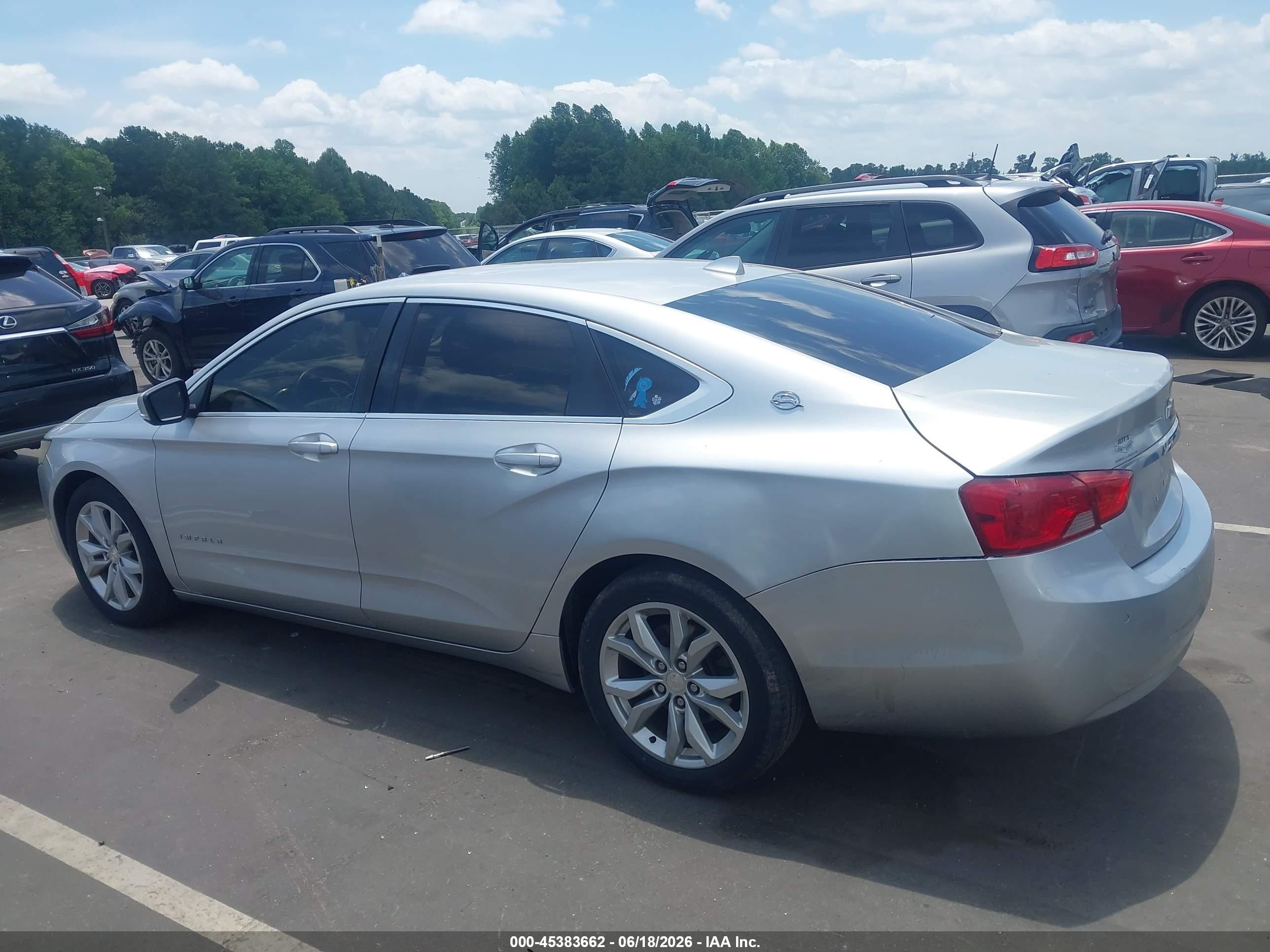 2014 Chevrolet Impala 1lt Silver vin: 2G1115SL0E9181029