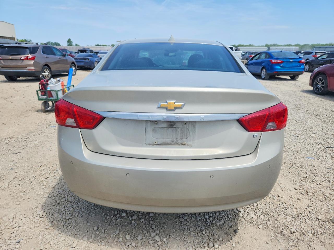 2014 Chevrolet Impala Lt Beige vin: 2G1115SL0E9208374