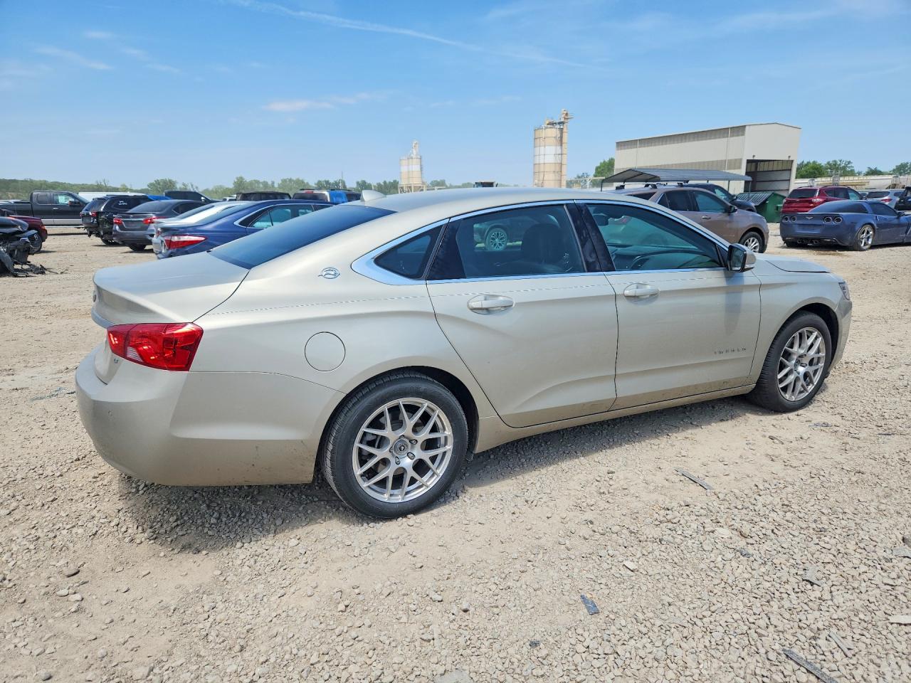 2014 Chevrolet Impala Lt Beige vin: 2G1115SL0E9208374