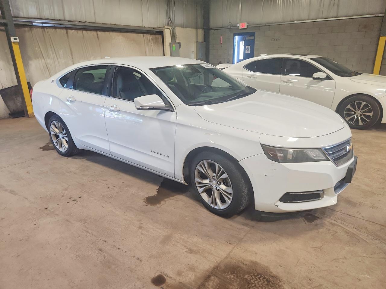 2014 Chevrolet Impala Lt White vin: 2G1115SL0E9219164