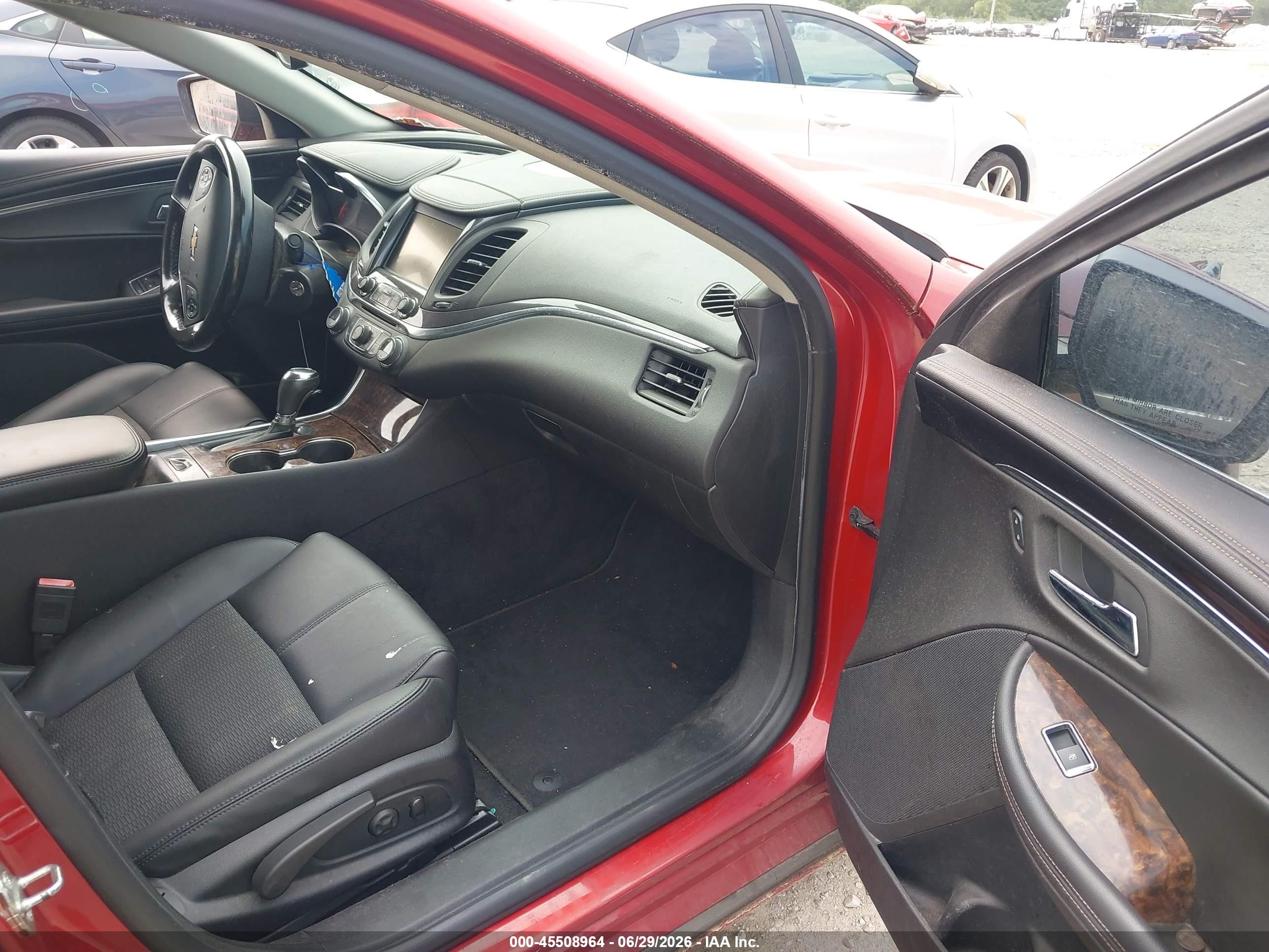2014 Chevrolet Impala 1lt Red vin: 2G1115SL0E9229290