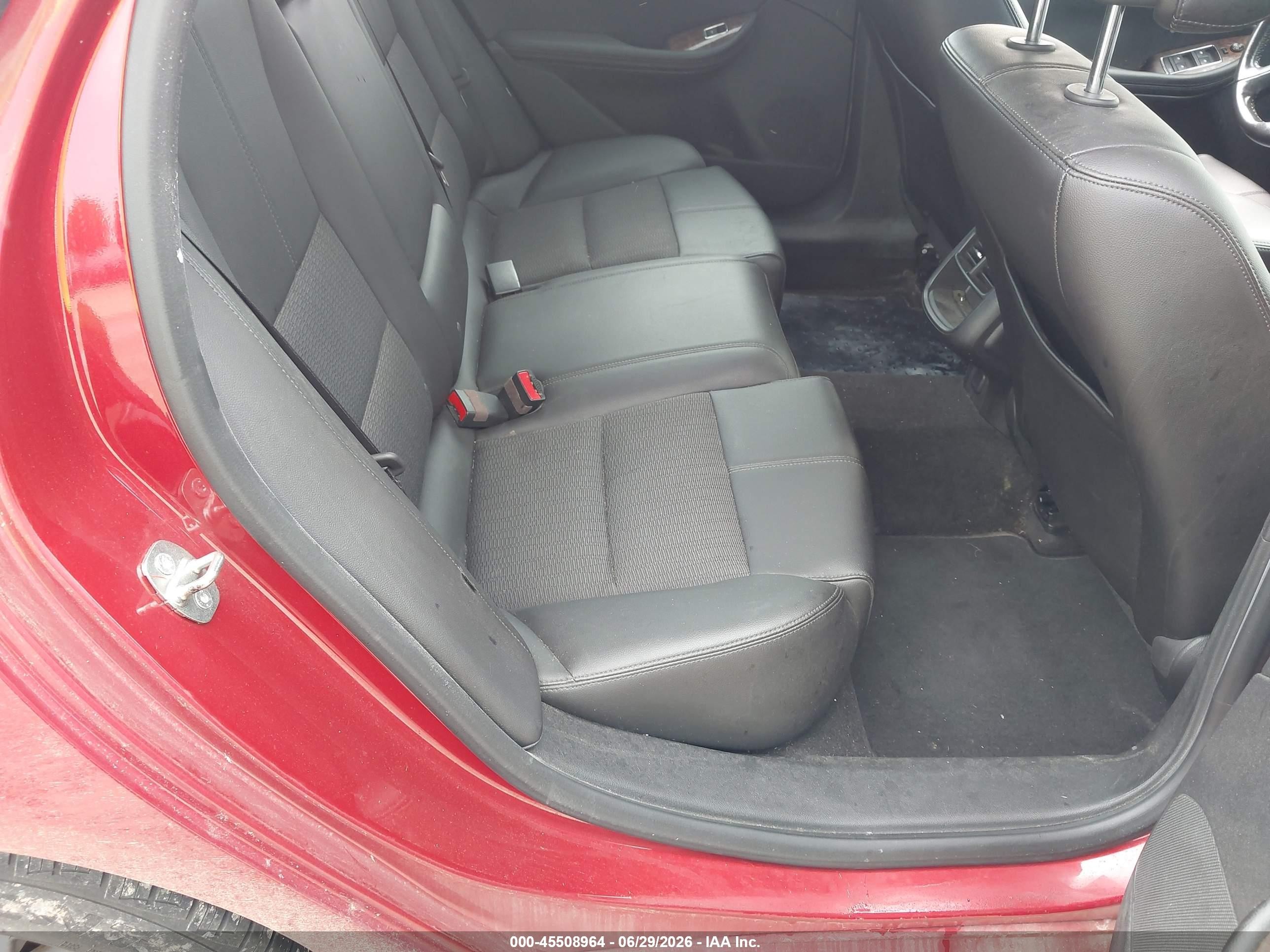 2014 Chevrolet Impala 1lt Red vin: 2G1115SL0E9229290