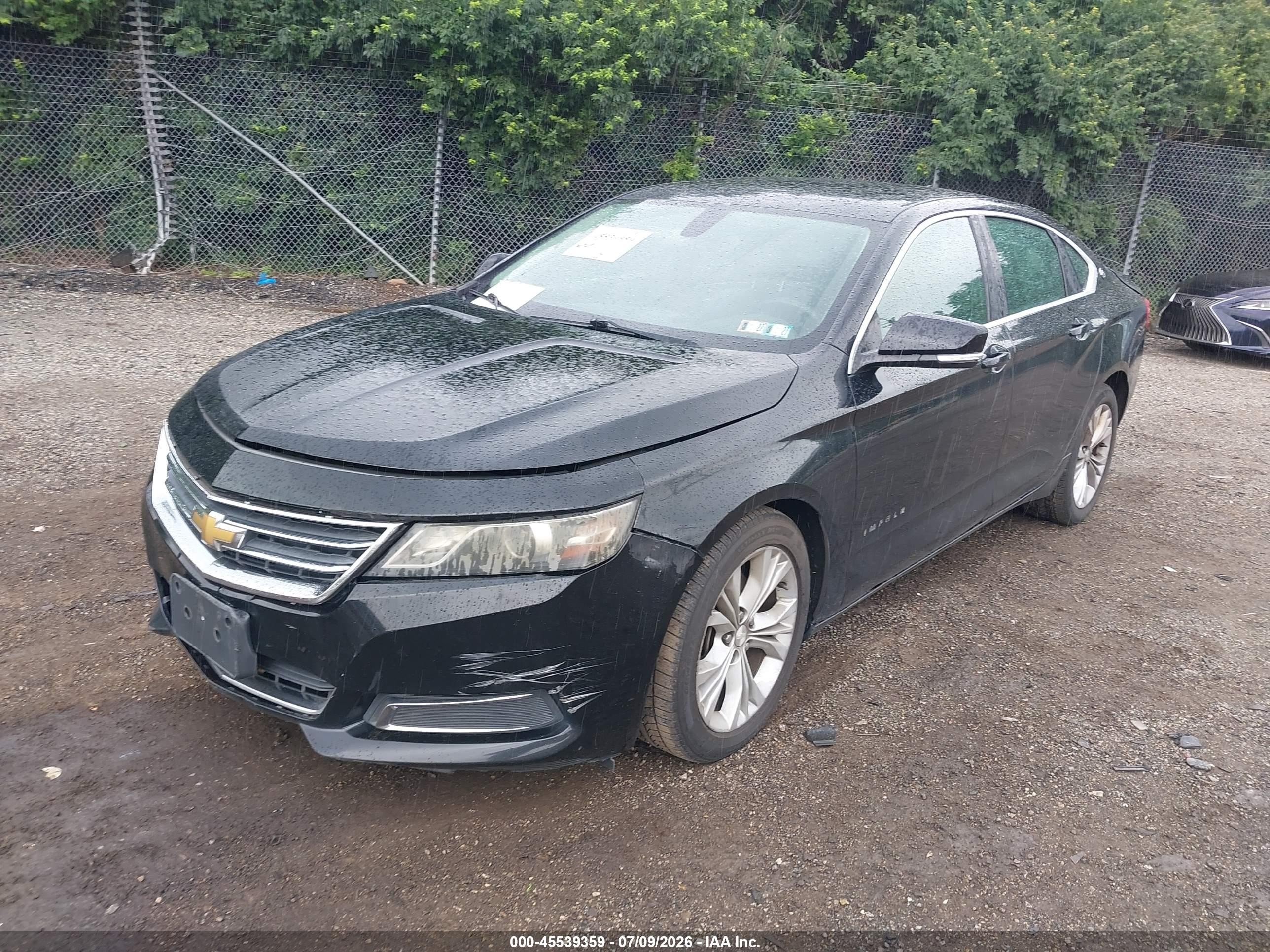 2014 Chevrolet Impala 1lt Black vin: 2G1115SL0E9238216