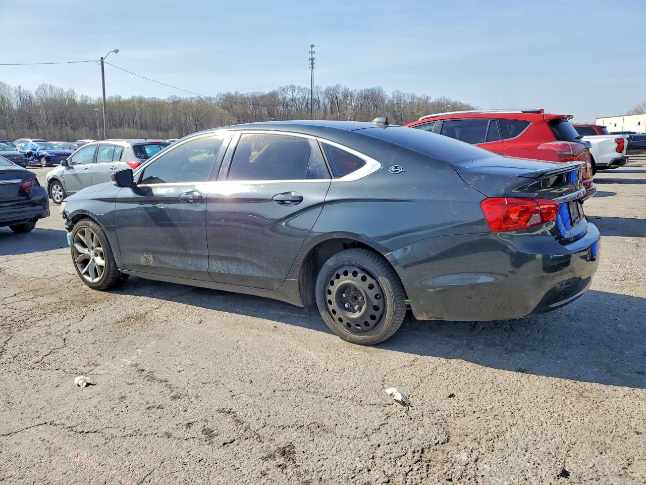2014 Chevrolet Impala Lt Black vin: 2G1115SL0E9277596