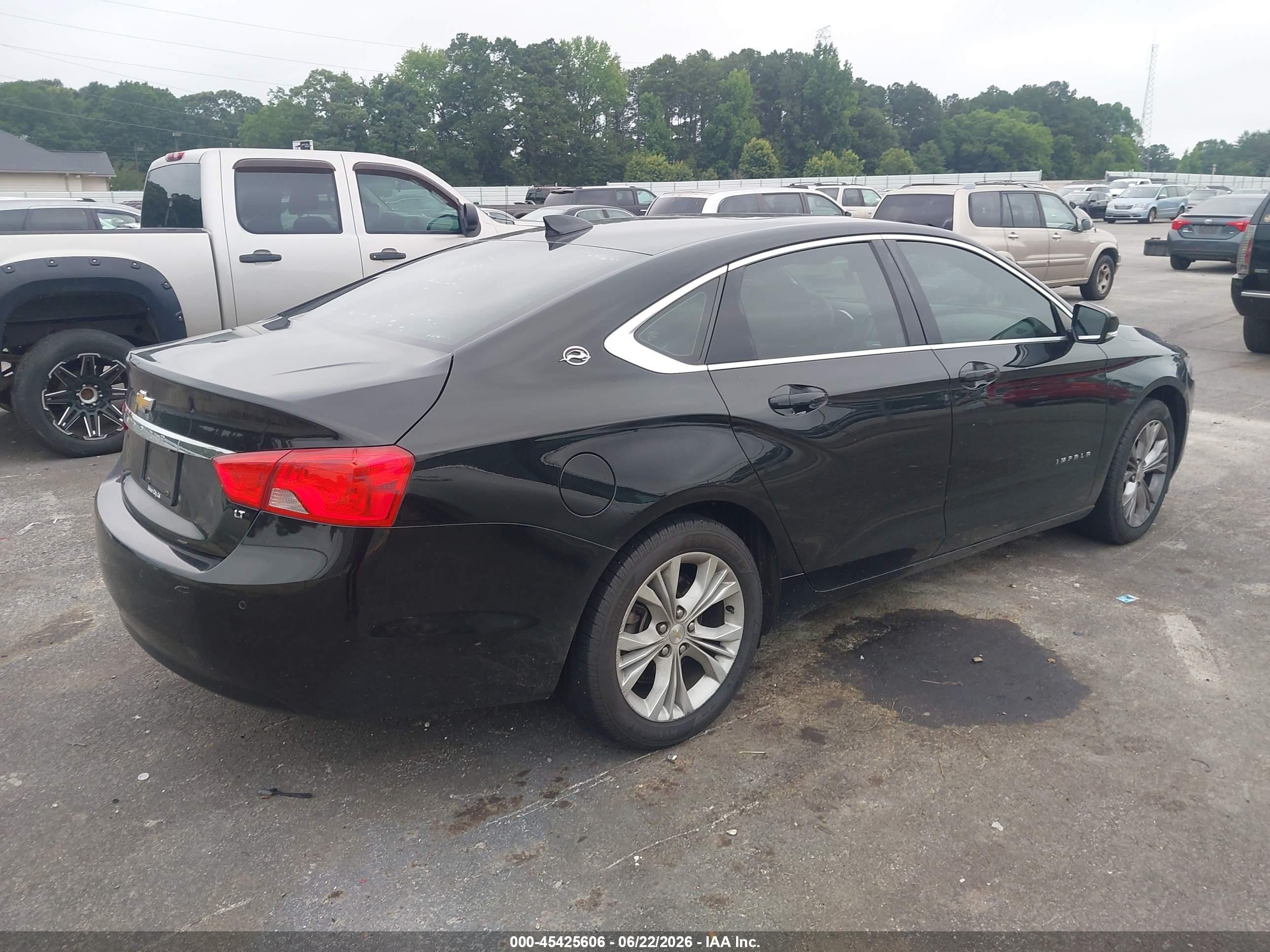 2015 Chevrolet Impala 1lt Черный vin: 2G1115SL0F9167634
