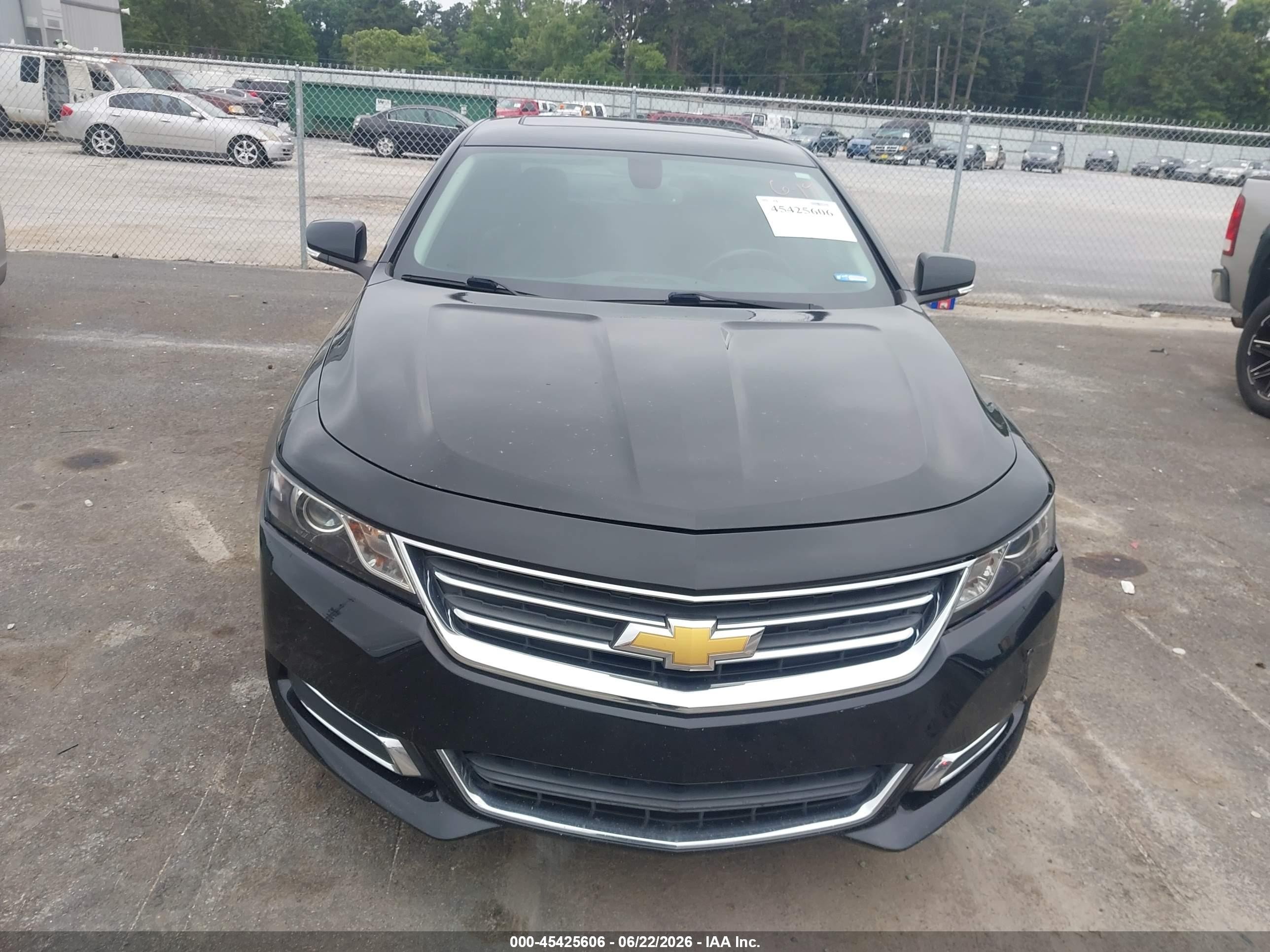 2015 Chevrolet Impala 1lt Черный vin: 2G1115SL0F9167634