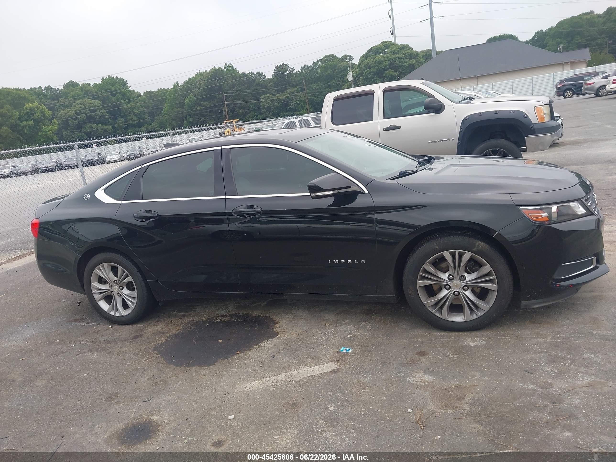 2015 Chevrolet Impala 1lt Черный vin: 2G1115SL0F9167634