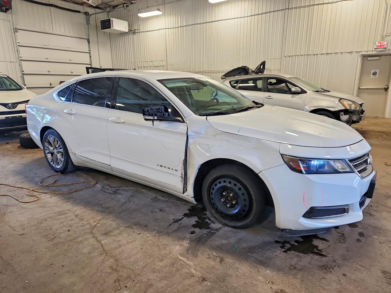 2015 Chevrolet Impala Lt White vin: 2G1115SL0F9223118