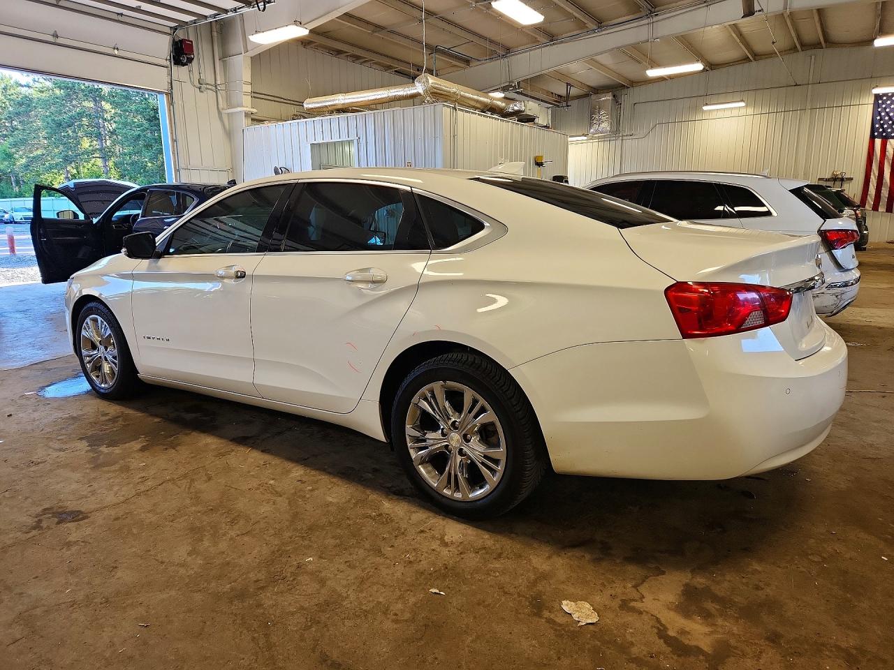 2015 Chevrolet Impala Lt White vin: 2G1115SL0F9223118
