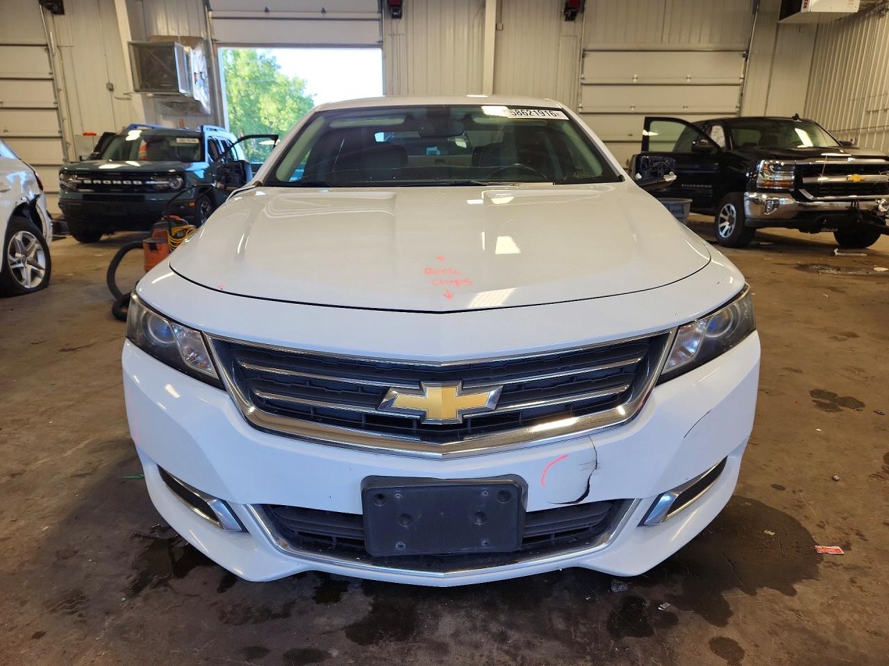 2015 Chevrolet Impala Lt White vin: 2G1115SL0F9223118