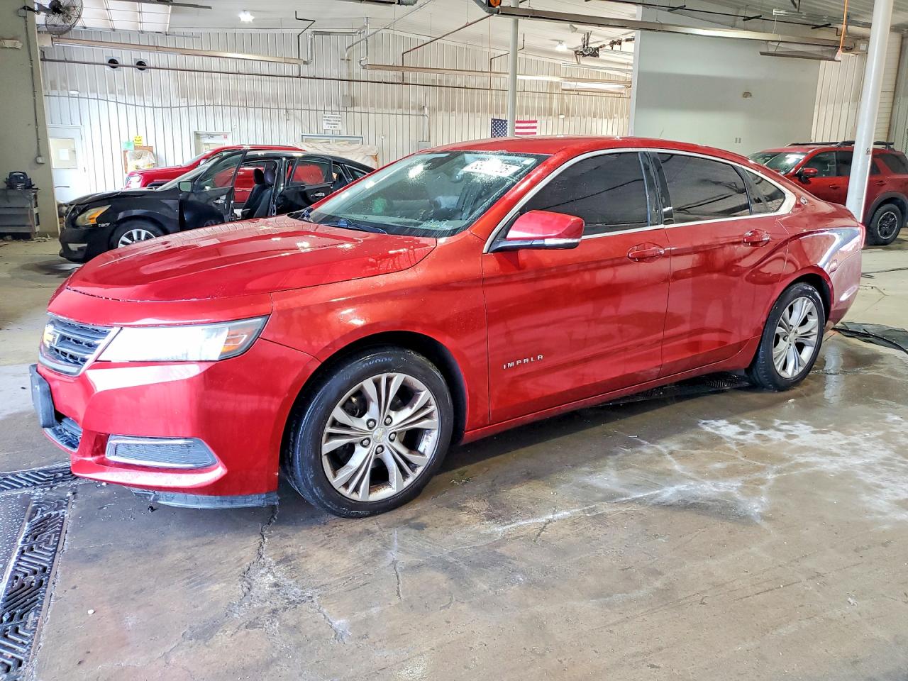 2014 Chevrolet Impala Lt Красный vin: 2G1115SL1E9158164