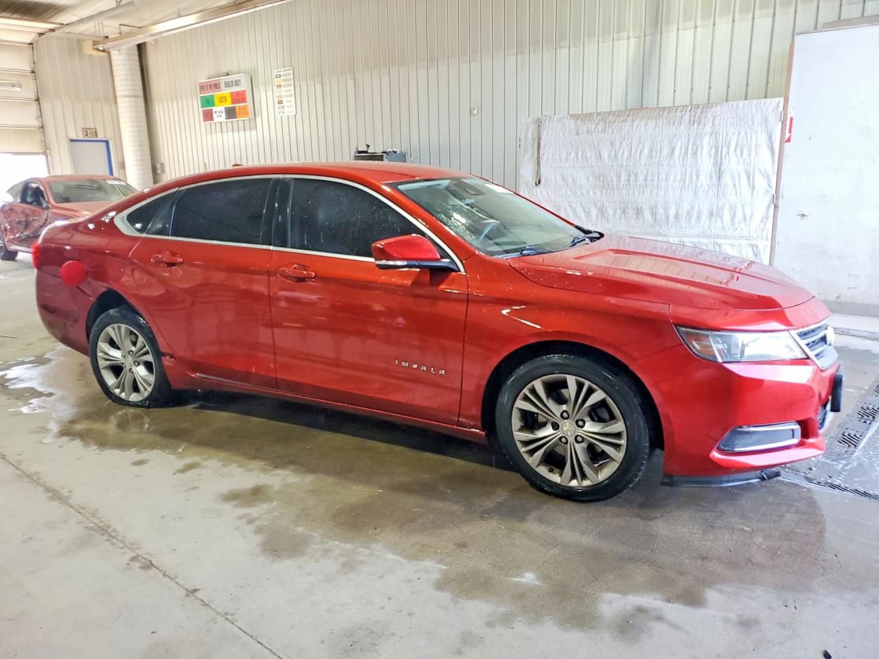 2014 Chevrolet Impala Lt Красный vin: 2G1115SL1E9158164