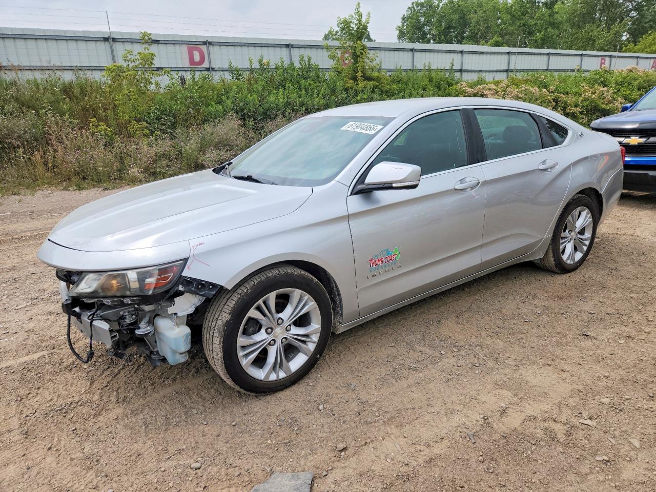 2014 Chevrolet Impala Lt Silver vin: 2G1115SL1E9252996