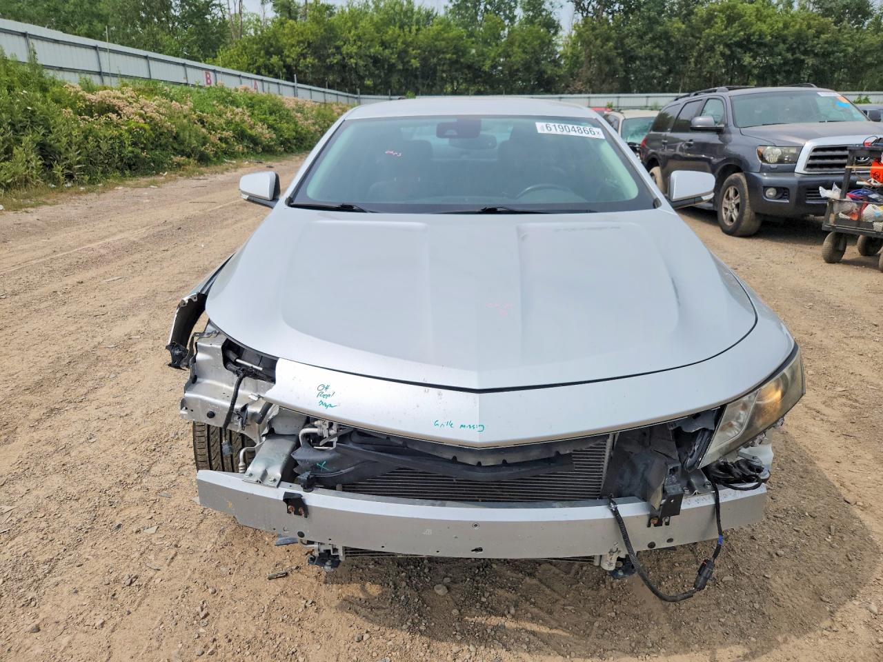 2014 Chevrolet Impala Lt Silver vin: 2G1115SL1E9252996