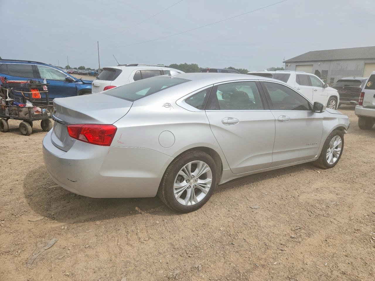 2014 Chevrolet Impala Lt Silver vin: 2G1115SL1E9252996