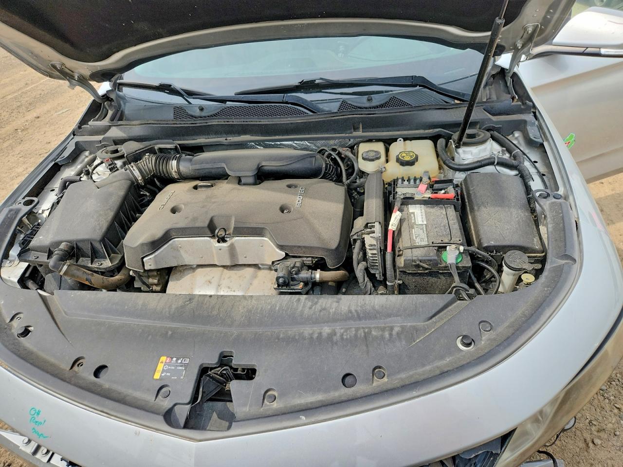 2014 Chevrolet Impala Lt Silver vin: 2G1115SL1E9252996