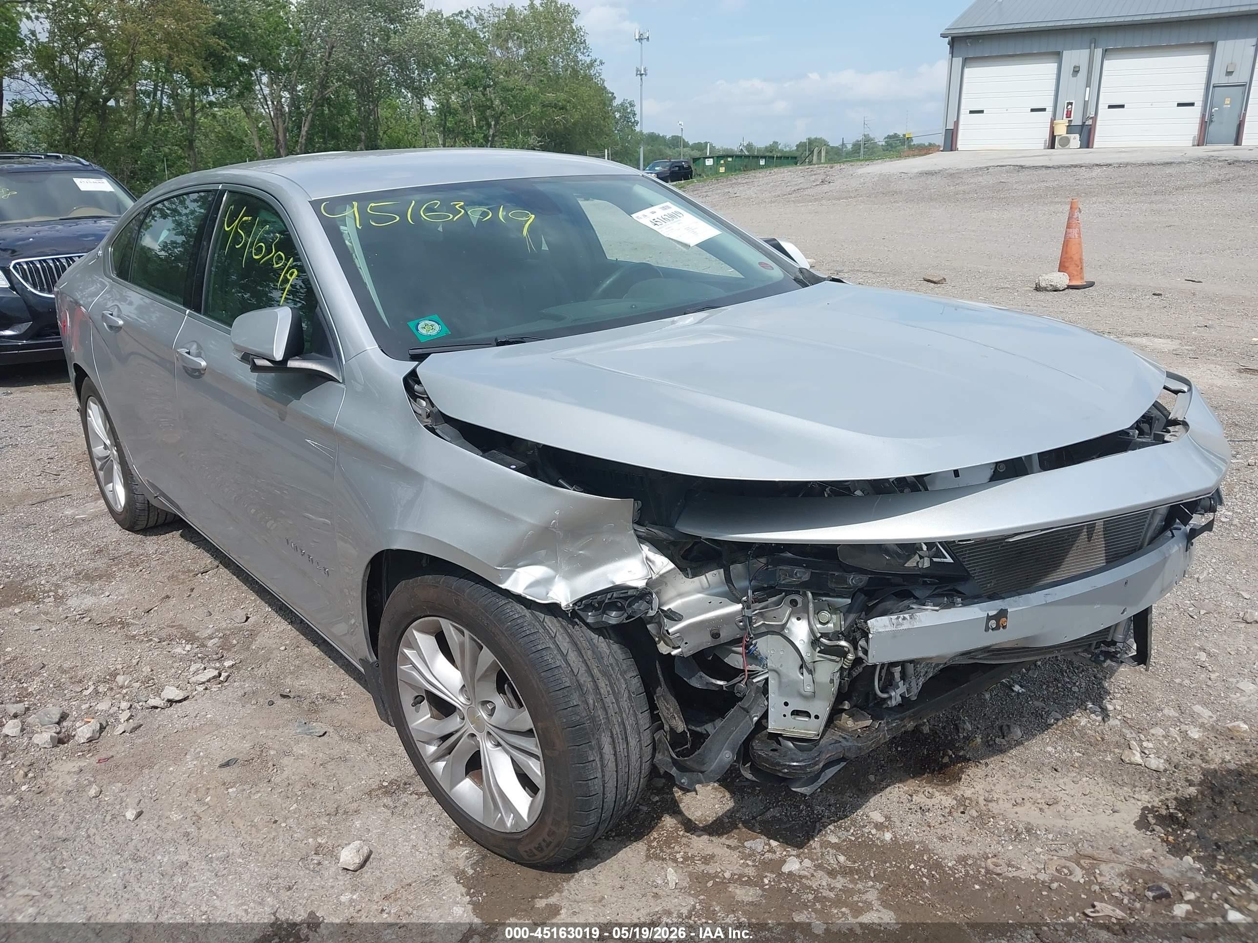 2015 Chevrolet Impala 1lt Silver vin: 2G1115SL1F9148946