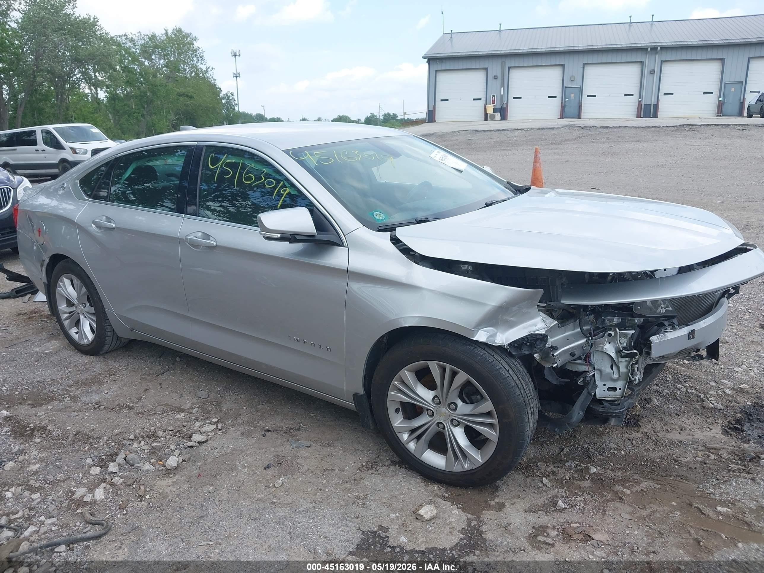 2015 Chevrolet Impala 1lt Silver vin: 2G1115SL1F9148946