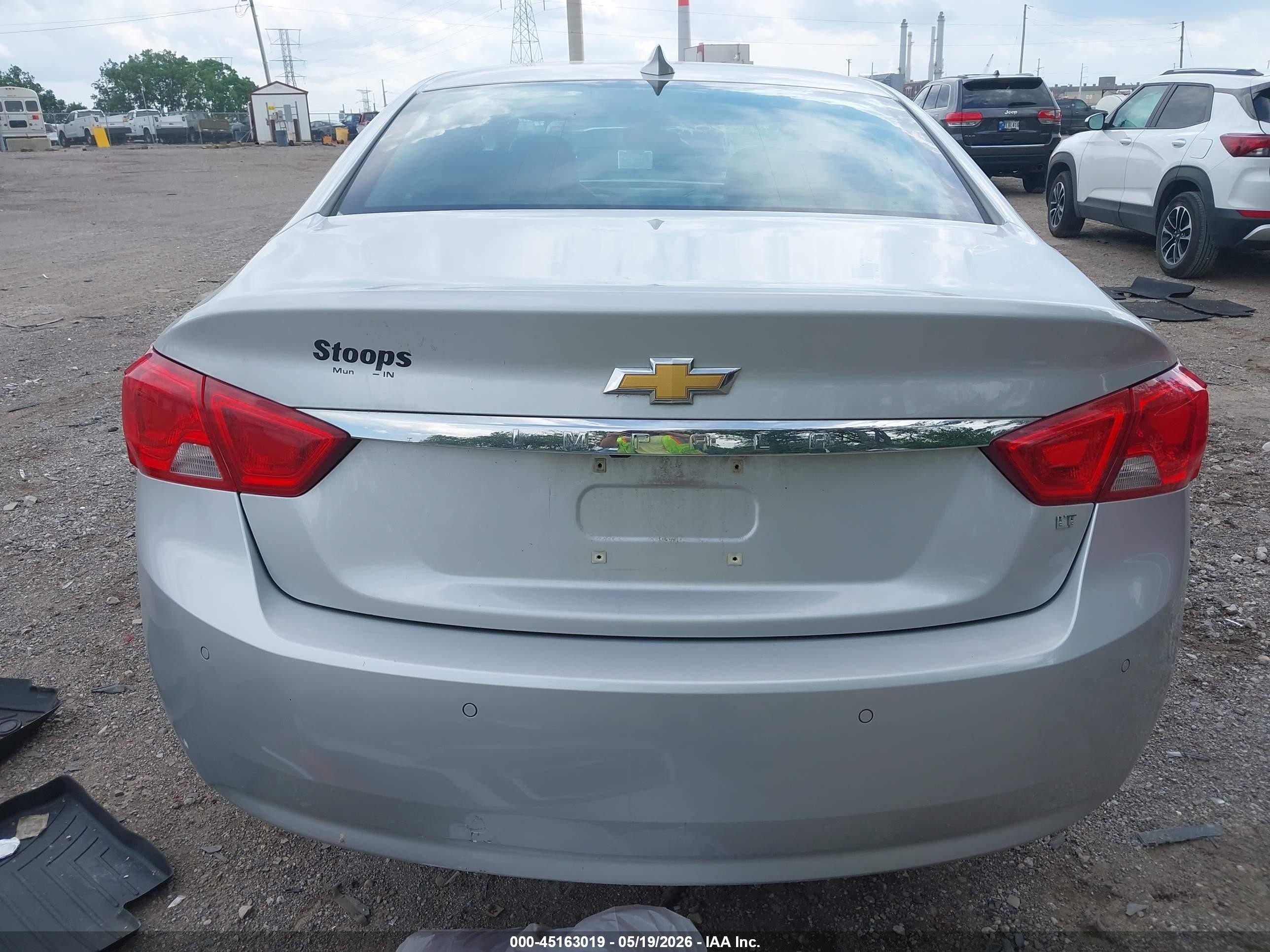 2015 Chevrolet Impala 1lt Silver vin: 2G1115SL1F9148946