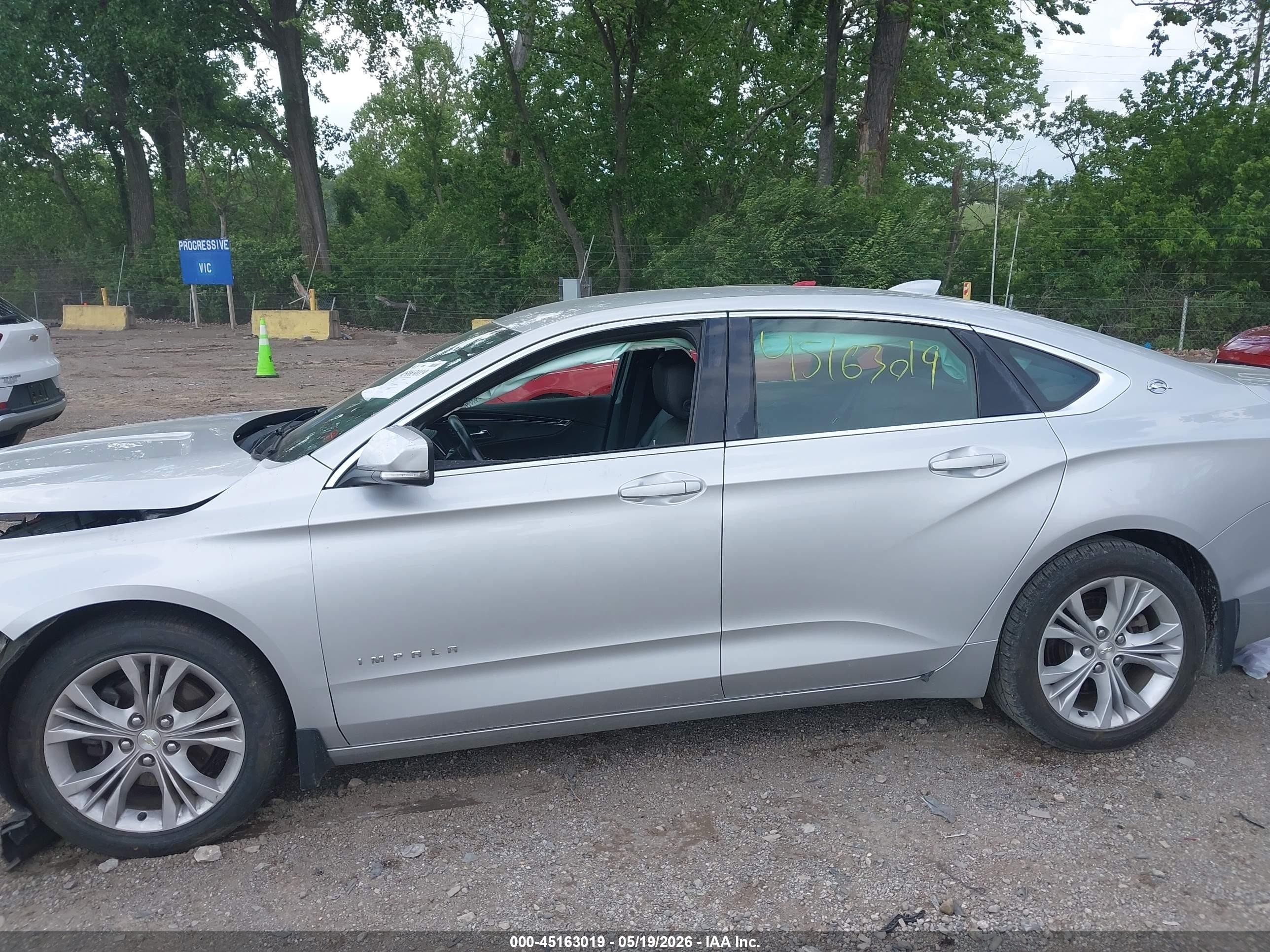 2015 Chevrolet Impala 1lt Silver vin: 2G1115SL1F9148946