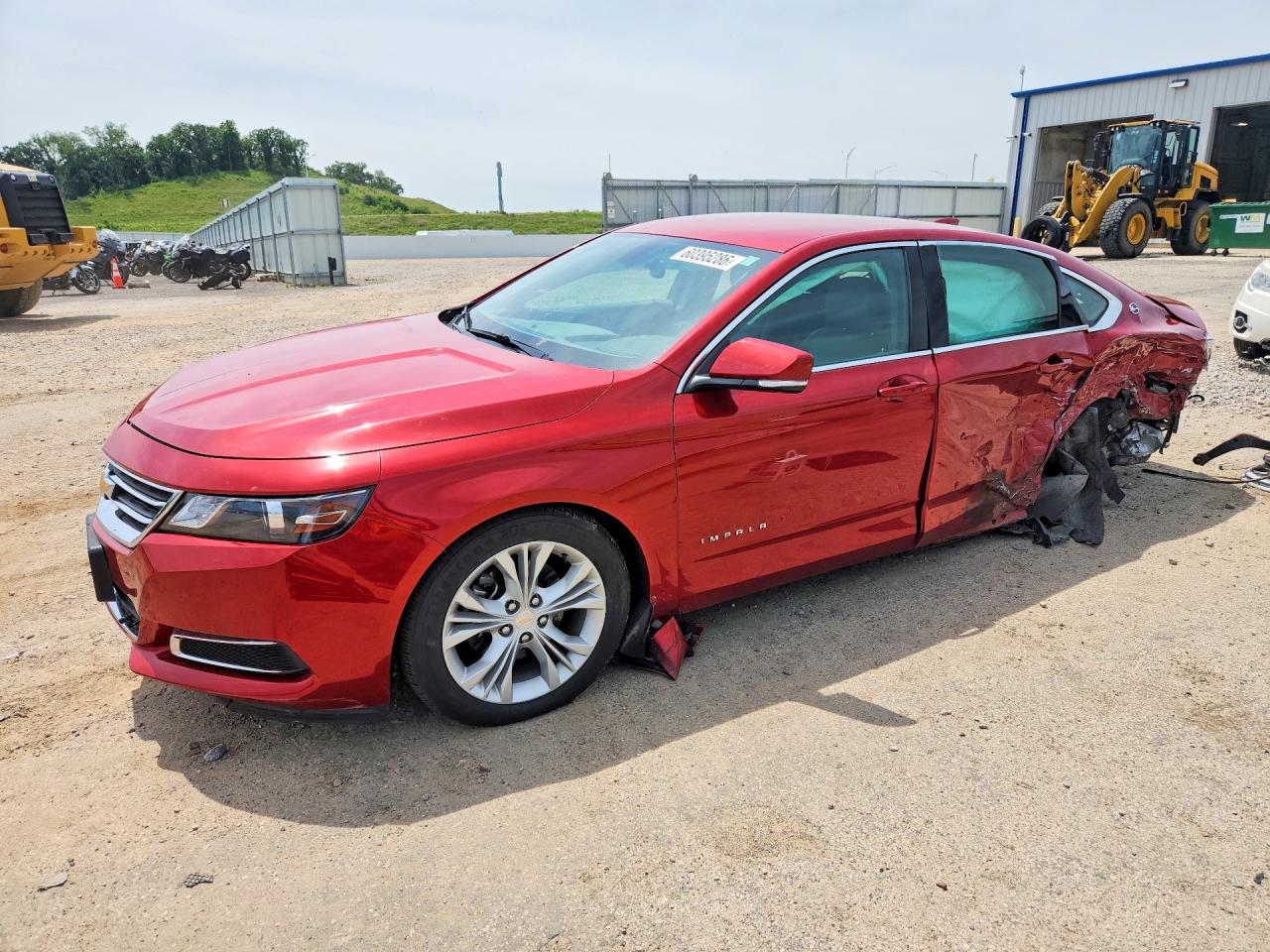 2015 Chevrolet Impala Lt Red vin: 2G1115SL1F9176391