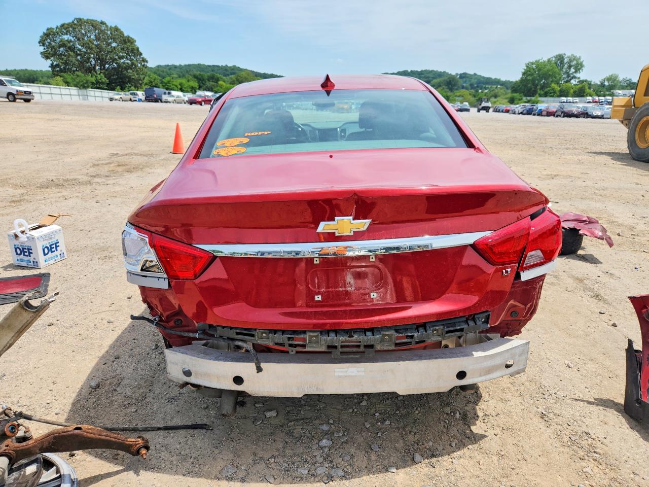 2015 Chevrolet Impala Lt Red vin: 2G1115SL1F9176391