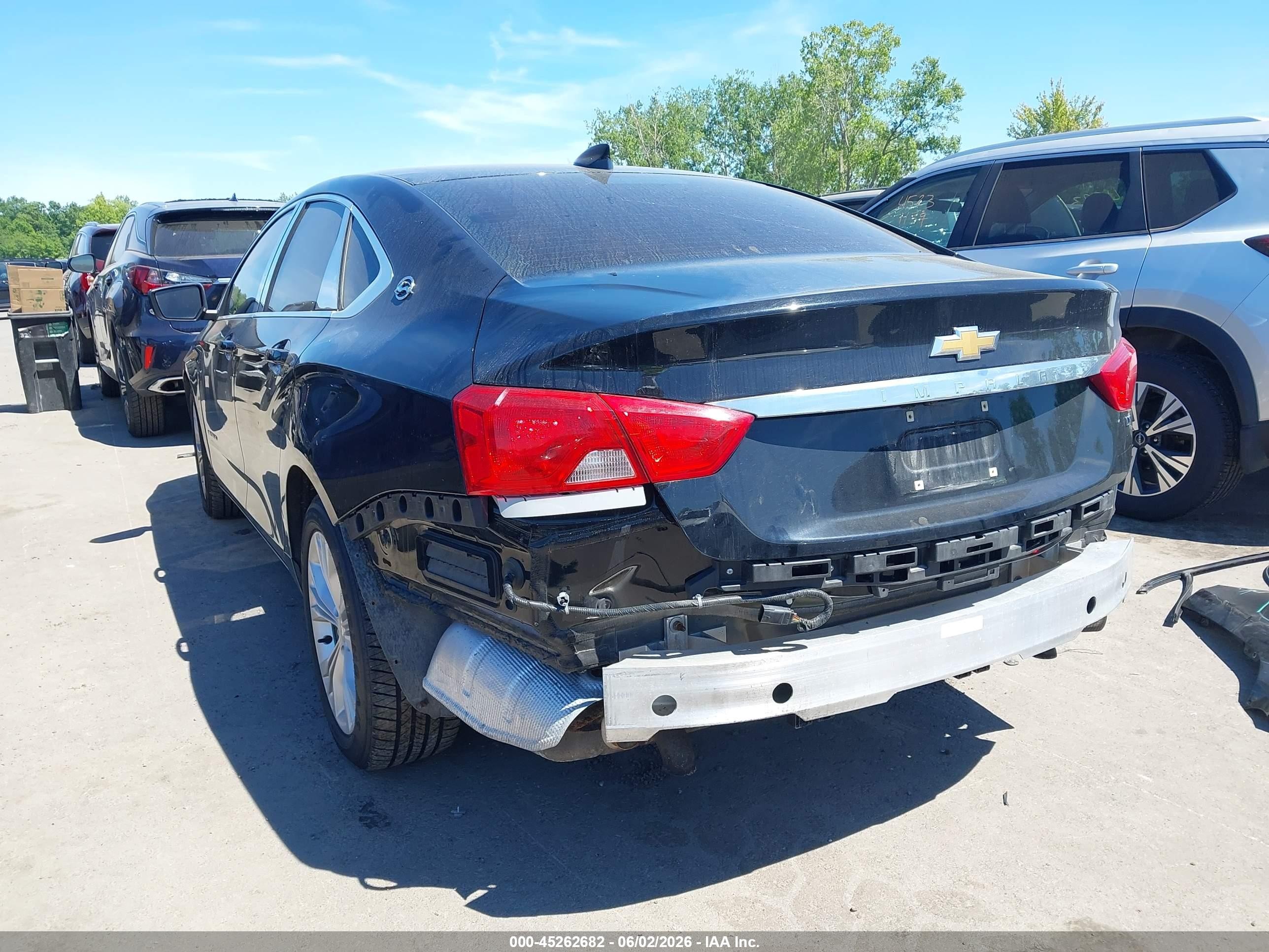 2015 Chevrolet Impala 1lt Black vin: 2G1115SL1F9205999