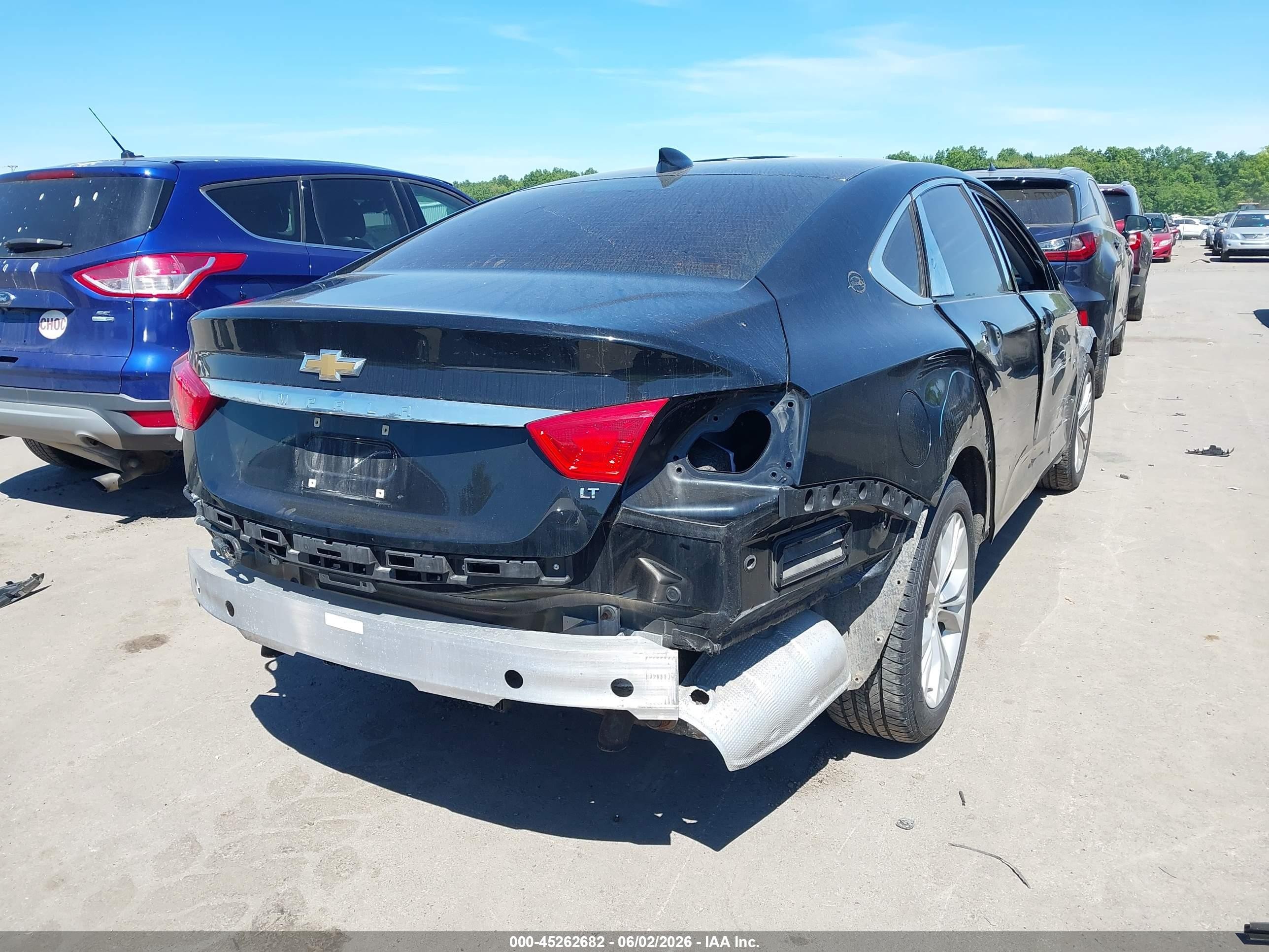 2015 Chevrolet Impala 1lt Black vin: 2G1115SL1F9205999
