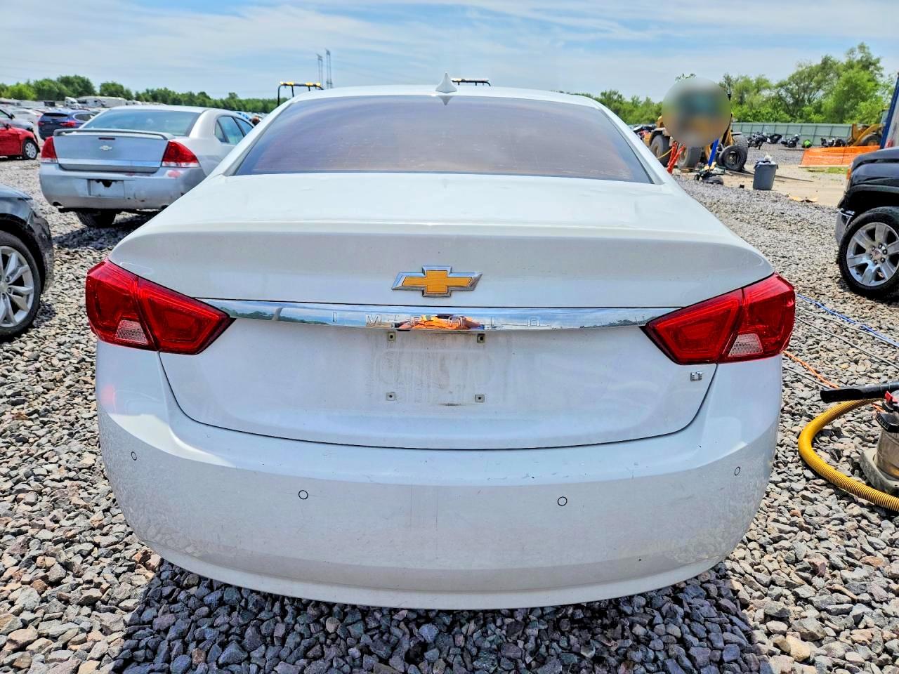 2015 Chevrolet Impala Lt White vin: 2G1115SL1F9221409
