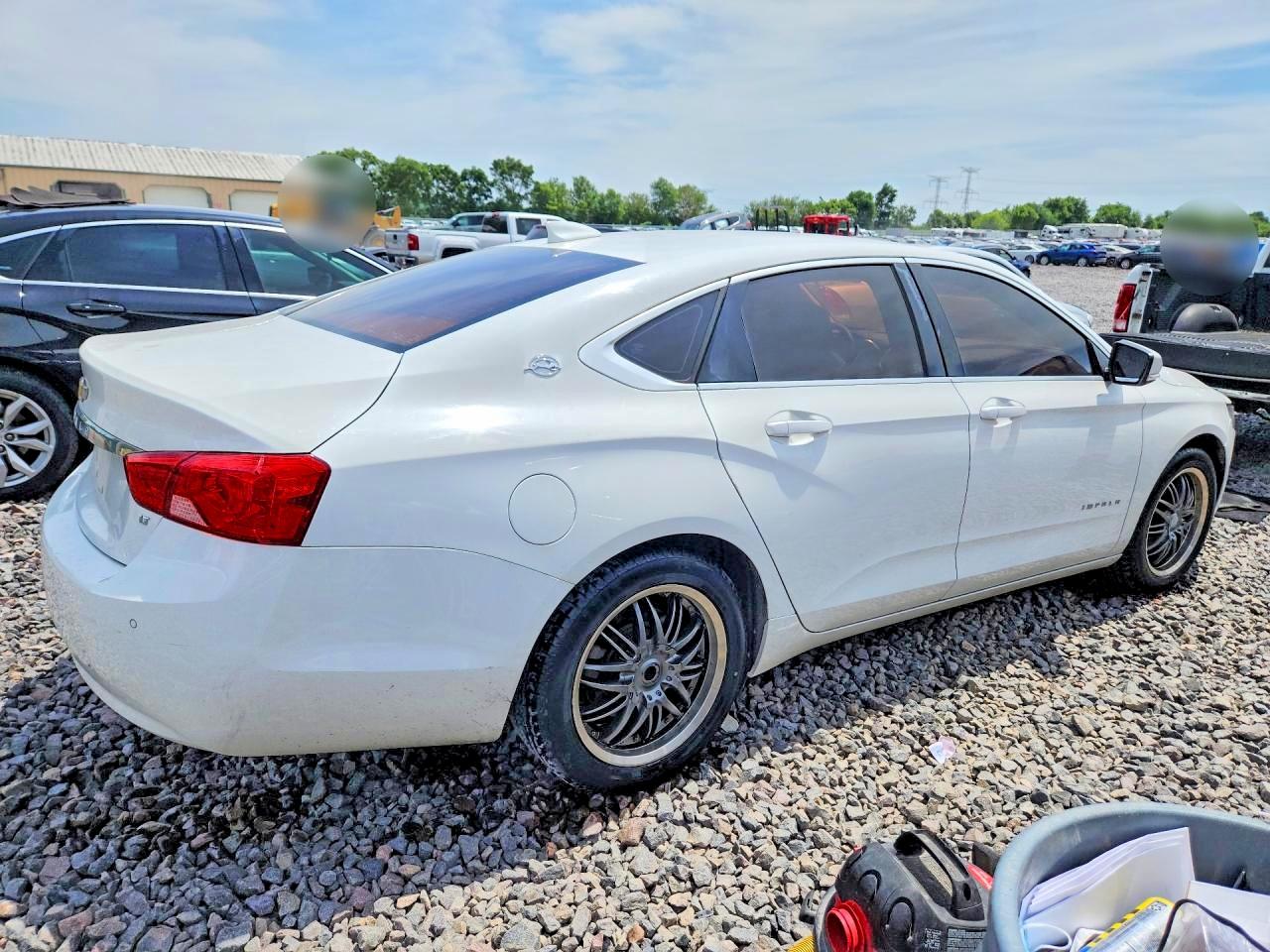 2015 Chevrolet Impala Lt White vin: 2G1115SL1F9221409