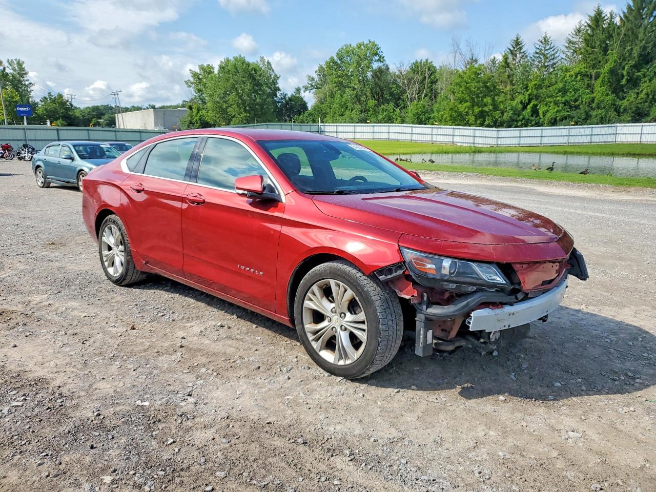 2015 Chevrolet Impala Lt Red vin: 2G1115SL1F9241787