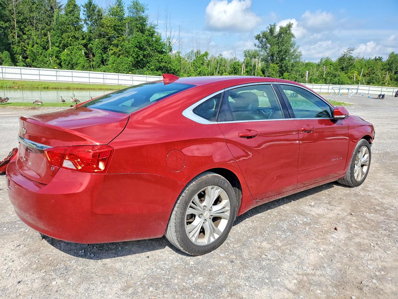2015 Chevrolet Impala Lt Red vin: 2G1115SL1F9241787