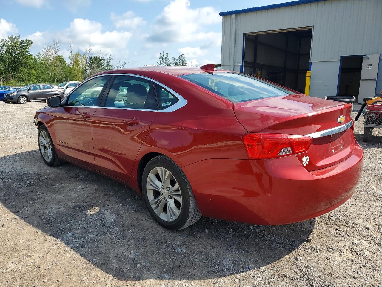 2015 Chevrolet Impala Lt Red vin: 2G1115SL1F9241787