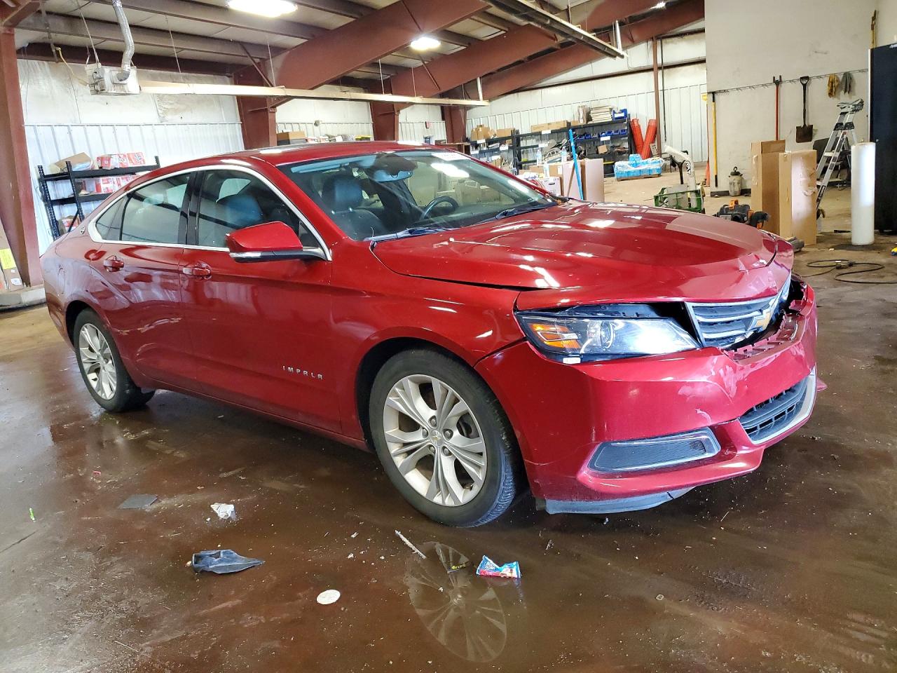 2015 Chevrolet Impala Lt Red vin: 2G1115SL1F9287751