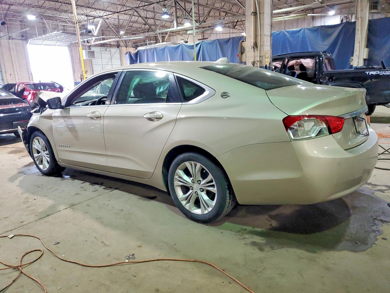 2014 Chevrolet Impala Lt Beige vin: 2G1115SL2E9159226