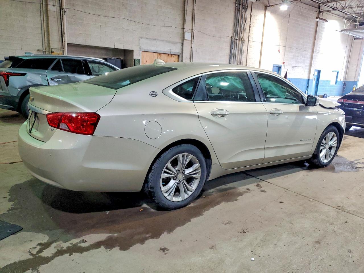 2014 Chevrolet Impala Lt Beige vin: 2G1115SL2E9159226