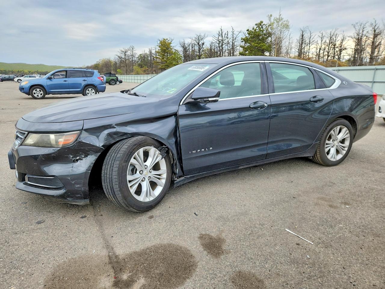2015 Chevrolet Impala Lt Gray vin: 2G1115SL2F9102591