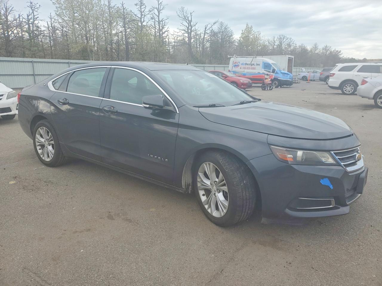 2015 Chevrolet Impala Lt Gray vin: 2G1115SL2F9102591